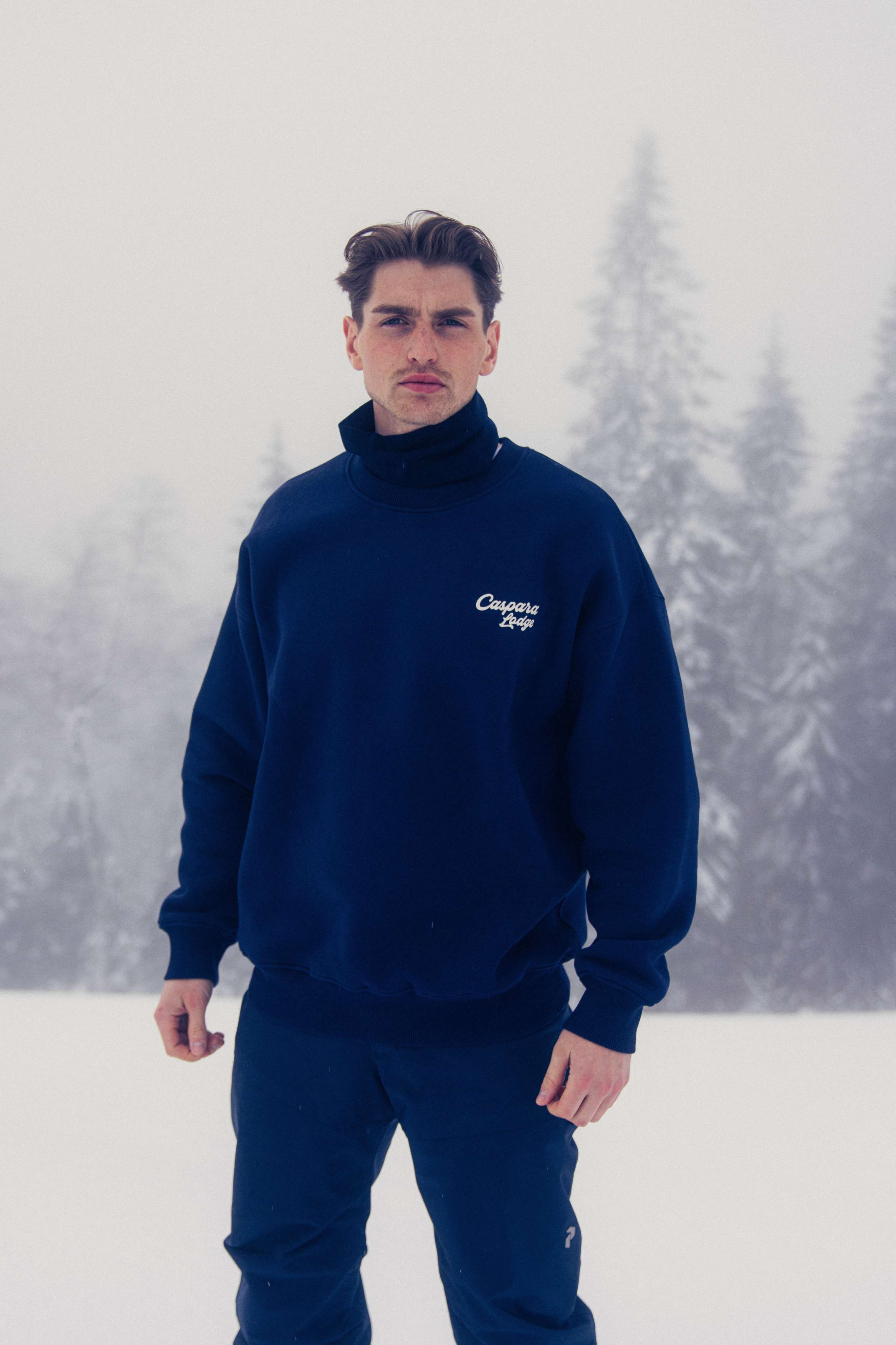 LIMITED EDITION︱M. Lodge Crewneck - Navy
